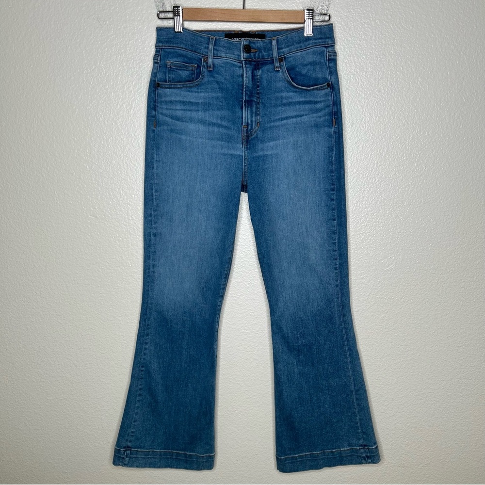 Veronica Beard Carson Ankle Flare jeans in Amethyst 28